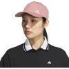 imageadidas Womens Backless Ponytail Hat  Open Back Baseball CapWarm Clay PinkWonder Alumina Grey2