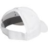 imageadidas Womens Backless Ponytail Hat  Open Back Baseball CapWhiteBlack2