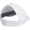 imageadidas Womens Backless Ponytail Hat  Open Back Baseball CapWhiteWhite3