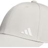 imageadidas Womens Backless Ponytail Hat  Open Back Baseball CapWonder Alumina GreyWhite2