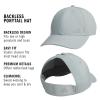imageadidas Womens Backless Ponytail Hat  Open Back Baseball CapWonder Sage Green3
