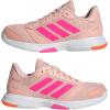 imageadidas Womens Ligra 8 Indoor ShoesBlush PinkLucid PinkWhite