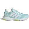 imageadidas Womens Ligra 8 Indoor ShoesHalo MintWhiteYellow