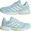 imageadidas Womens Ligra 8 Indoor ShoesHalo MintWhiteYellow