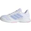 imageadidas Womens Ligra 8 Indoor ShoesWhiteViolet ToneClear Pink