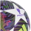imageadidas Womens UCL LeagueWhiteDark PurpleSolar YellowShock Pink