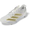 White/Gold Metallic/White