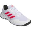 imageadidas Mens Gamecourt 2 Tennis ShoesFtwr WhiteLucid RedCore Black