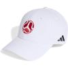 imageadidas Unisex Adult National Team Soccer CapWhiteRed