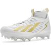 imageadidas UnisexAdult Adizero Impact Ii American Football ShoesWhiteGold MetallicWhite
