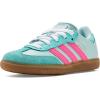 imageadidas UnisexChild Samba Messi Indoor Soccer Shoes Little KidHalo MintLucid PinkFlash Aqua