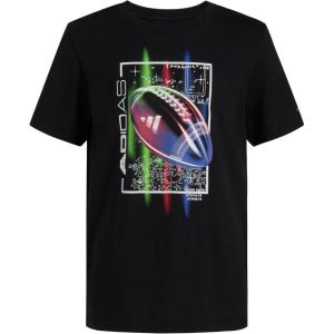 imageadidas Boys Stay Dry Climalite Short Sleeve TShirtNew Black Football