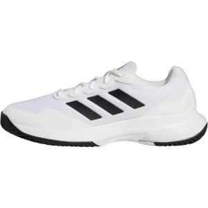 imageadidas Mens Gamecourt 2 Tennis ShoesWhiteCore BlackWhite