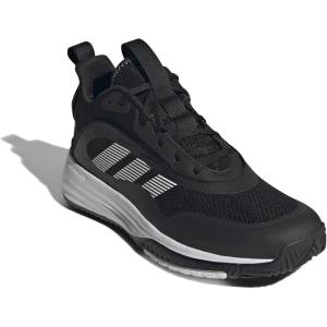 imageadidas Mens Own The Game 30 Basketball ShoeCore BlackWhiteWhite