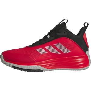 imageadidas Mens Own The Game 30 Basketball ShoePure RubySilver MetallicBlack
