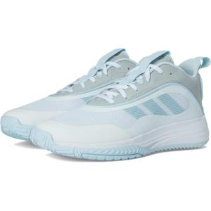imageadidas Mens Own The Game 30 Basketball ShoeWhiteSky TintGrey