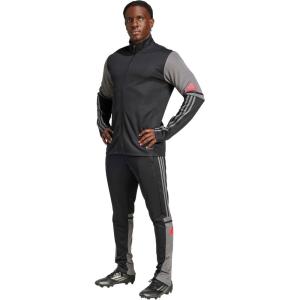 imageadidas Mens Squadra 25 Training JacketBlackTeam GreyPure Ruby