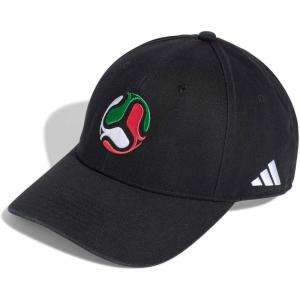 imageadidas Unisex Adult National Team Soccer CapBlackWhite
