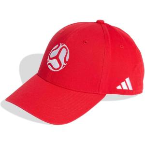 imageadidas Unisex Adult National Team Soccer CapVivid RedWhite