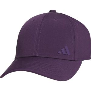 imageadidas Womens Backless Ponytail Hat  Open Back Baseball CapAurora Plum Purple2