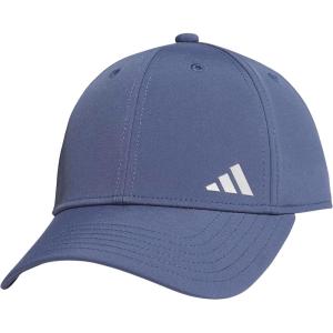 imageadidas Womens Backless Ponytail Hat  Open Back Baseball CapPreloved Ink BlueSilver Metallic2