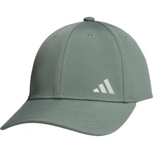 imageadidas Womens Backless Ponytail Hat  Open Back Baseball CapSilver GreenSilver Metallic2
