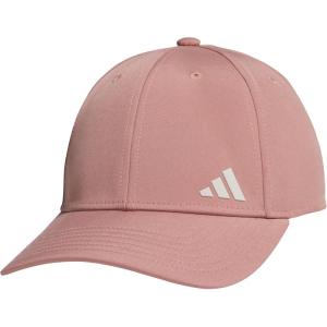 imageadidas Womens Backless Ponytail Hat  Open Back Baseball CapWarm Clay PinkWonder Alumina Grey2