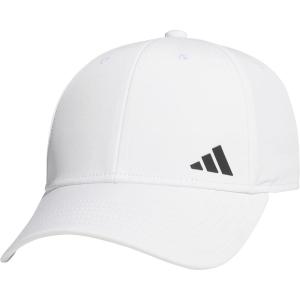 imageadidas Womens Backless Ponytail Hat  Open Back Baseball CapWhiteBlack2
