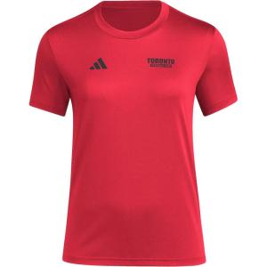 imageadidas Womens Toronto FC Local Warp PreGame Short Sleeve TShirtTeam Power RedToronto Fc