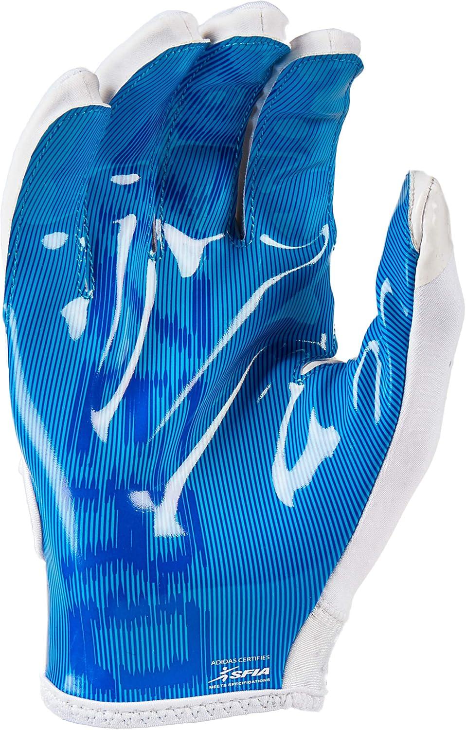 imageAdidas Adizero 11 Adult Football Receiver Glove Multiple Colors amp SizesWhiteRoyal