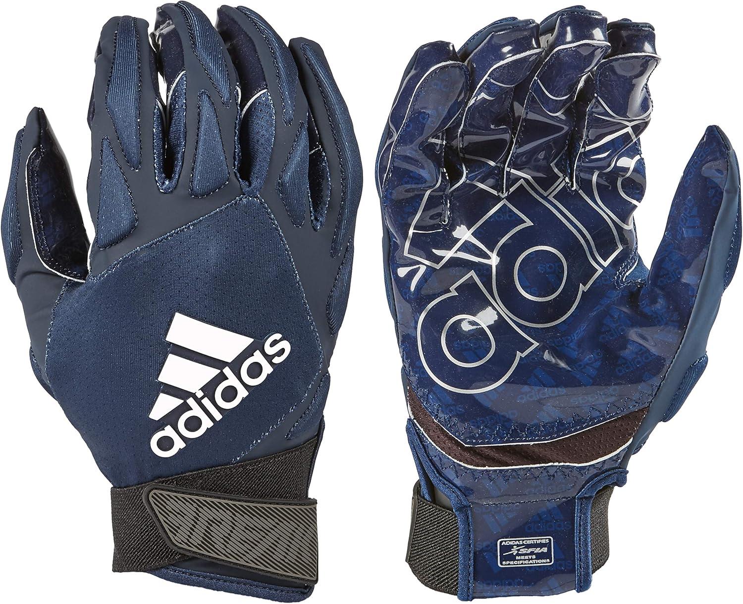 imageAdidas Freak 40 Padded Receiver Adult Football Gloves Premium Football Gear amp Equipment Multiple Colors and SizesNavy