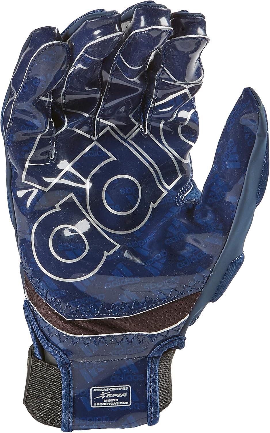 imageAdidas Freak 40 Padded Receiver Adult Football Gloves Premium Football Gear amp Equipment Multiple Colors and SizesNavy