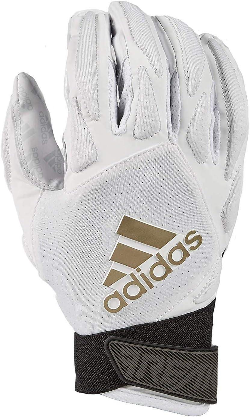 imageAdidas Freak 40 Padded Receiver Adult Football Gloves Premium Football Gear amp Equipment Multiple Colors and SizesWhite