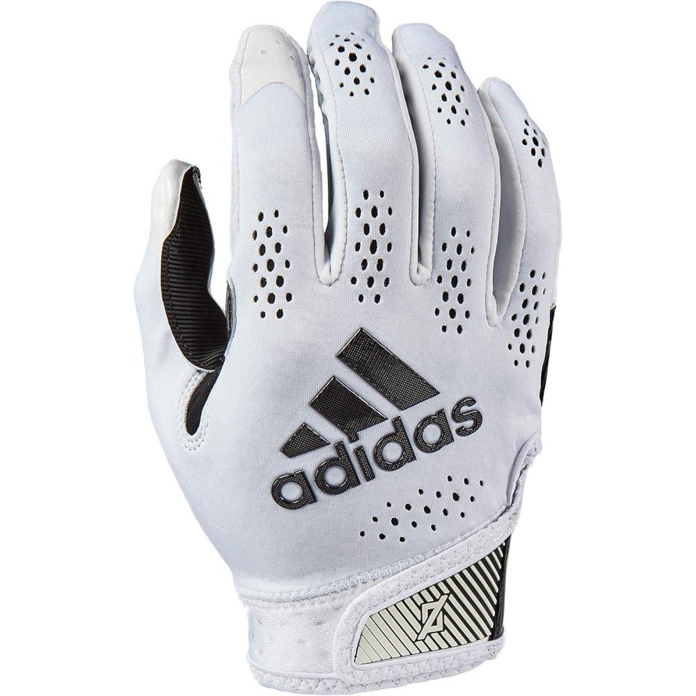 imageAdidas Adizero 11 Adult Football Receiver Glove Multiple Colors amp SizesWhiteBlack