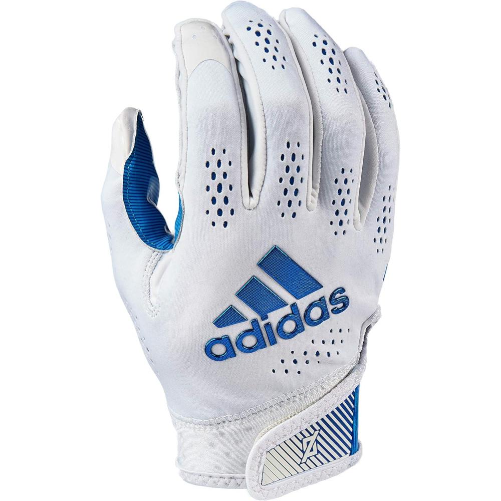 imageAdidas Adizero 11 Adult Football Receiver Glove Multiple Colors amp SizesWhiteRoyal