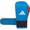 imageAdidas Boxing Home Training Kit  Pair of Gloves and Mitts 2pc Set for Adult amp Kids for Boxing Punching Bag Kickboxing MMA and Training Blue Red