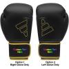 imageAdidas Custom Boxing Gloves  Hybrid 80  for Boxing Kickboxing MMA Bag Training amp Fitness  Custom Boxing Gloves for Gifts SouvenirsBlack Gold