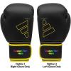imageAdidas Custom Boxing Gloves  Hybrid 80  for Boxing Kickboxing MMA Bag Training amp Fitness  Custom Boxing Gloves for Gifts SouvenirsBlack Yellow