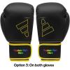 imageAdidas Custom Boxing Gloves  Hybrid 80  for Boxing Kickboxing MMA Bag Training amp Fitness  Custom Boxing Gloves for Gifts SouvenirsBlack Yellow