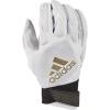 imageAdidas Freak 40 Padded Receiver Adult Football Gloves Premium Football Gear amp Equipment Multiple Colors and SizesWhite
