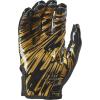imageAdidas Freak 60 Padded Receiver Football Gloves07  Black  Metallic Gold