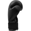 imageAdidas Hybrid 250 Boxing Gloves Boxing Kickboxing Sparring Bag Training or MMA Training BlackAsh Black White 12 oz 14 oz or 16 ozBlack 16 oz