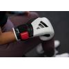 imageAdidas Hybrid 250 Boxing Gloves Boxing Kickboxing Sparring Bag Training or MMA Training BlackAsh Black White 12 oz 14 oz or 16 ozWhite 16 oz