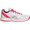 imageAdidas Mens Courtflash PickleballWhiteSilver MetallicLucid Red