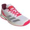 imageAdidas Mens Courtflash PickleballWhiteSilver MetallicLucid Red