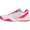 imageAdidas Mens Courtflash PickleballWhiteSilver MetallicLucid Red