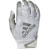 imageAdidas Scorchlight 6 Youth Receiver GlovesWhiteSilver