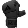 imageAdidas Sparring Training Gloves Boxing MMA Martial Arts Kickboxing ImpactAbsorbing Protection Black SM or LXLBlack LXL