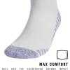 imageAdidas Unisex Team Speed Soccer Socks or Calf Sleeves 1 Pair OverTheCalfTeam Light GreyWhite4Sock