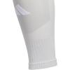 imageAdidas Unisex Team Speed Soccer Socks or Calf Sleeves 1 Pair OverTheCalfTeam Light GreyWhite5Sleeve
